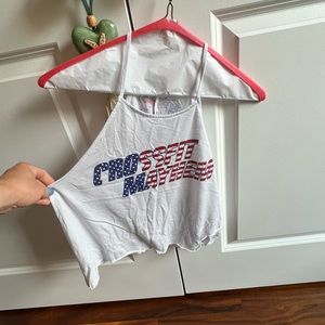 Women’s Mayhem Halter Crop Tank